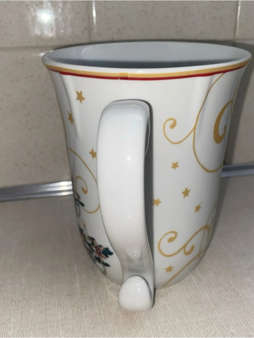 Williams Sonoma Twas The Night Before Christmas Porcelain Coffee Tea Cup Mug
